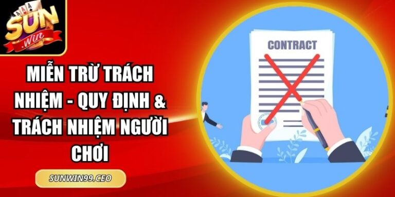 Miễn Trừ Trách Nhiệm 15 miễn trừ trách nhiệm
